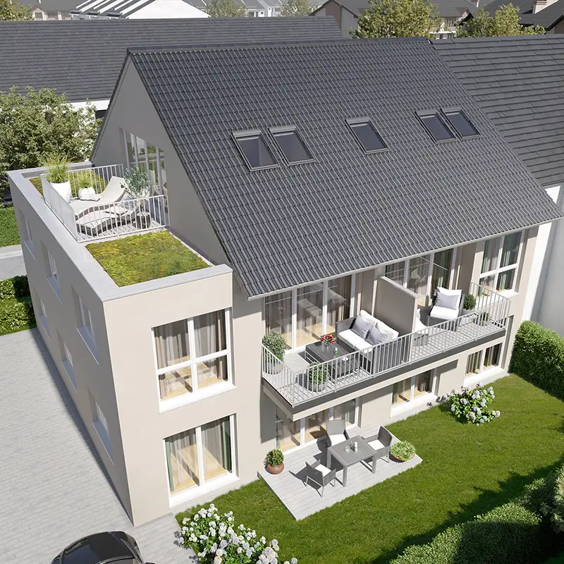 Rochner Bau GmbH: 63791 Karlstein am Main, 4-Familienhaus