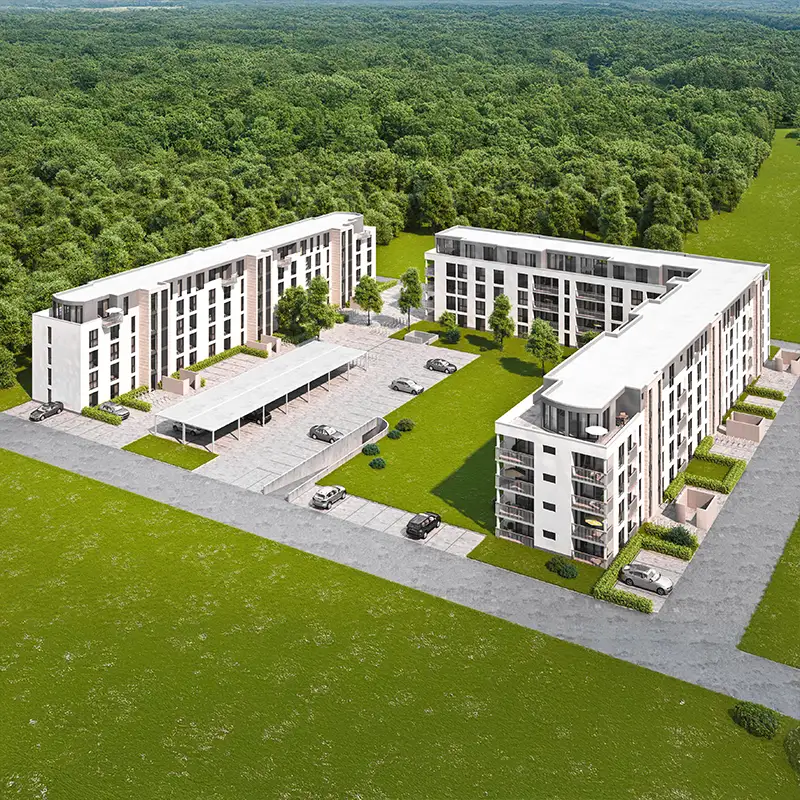 Rochner & Stahl Immobilien GmbH: Lehrhöfer Park, 91 Eigentumswohnungen