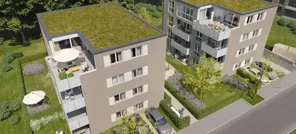 MyHome Immobilien GmbH: 63741 Nilkheim, Zwei Wohnhäuser mit je 7 Eigentumswohnungen