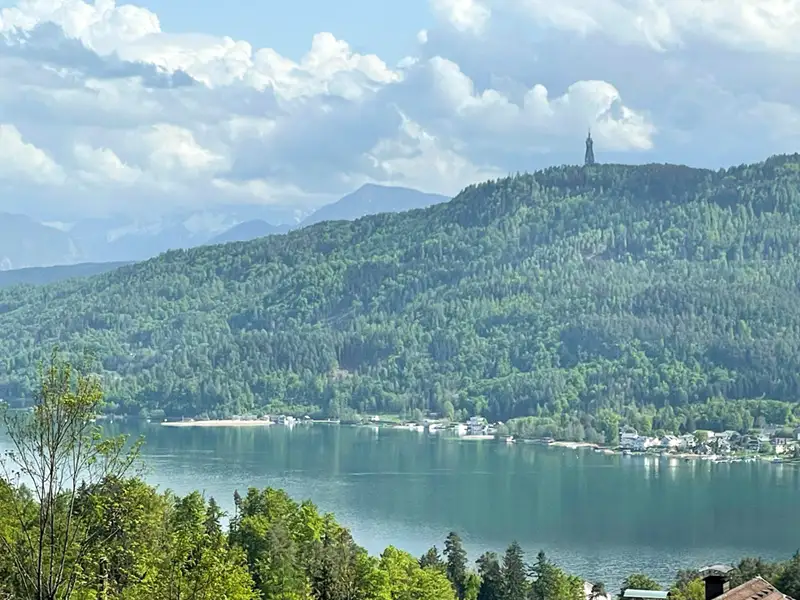 A-9212 Techelsberg Blick auf den Wörthersee