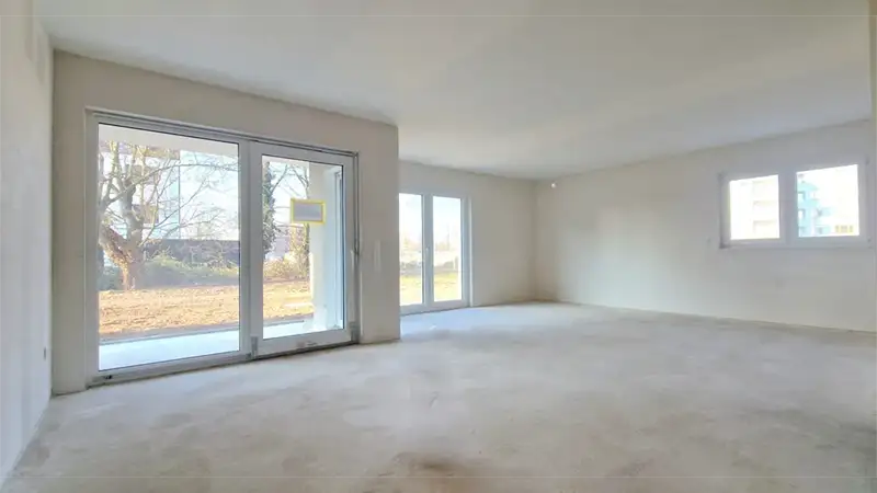 63741 Nilkheim Neubauwohnung Erdgeschoss Wohn-Esszimmer