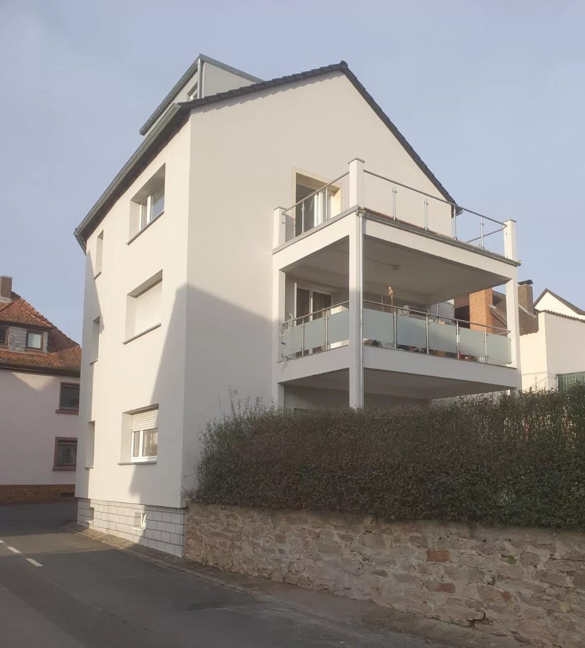 Außenansicht Maisonette Wohnung