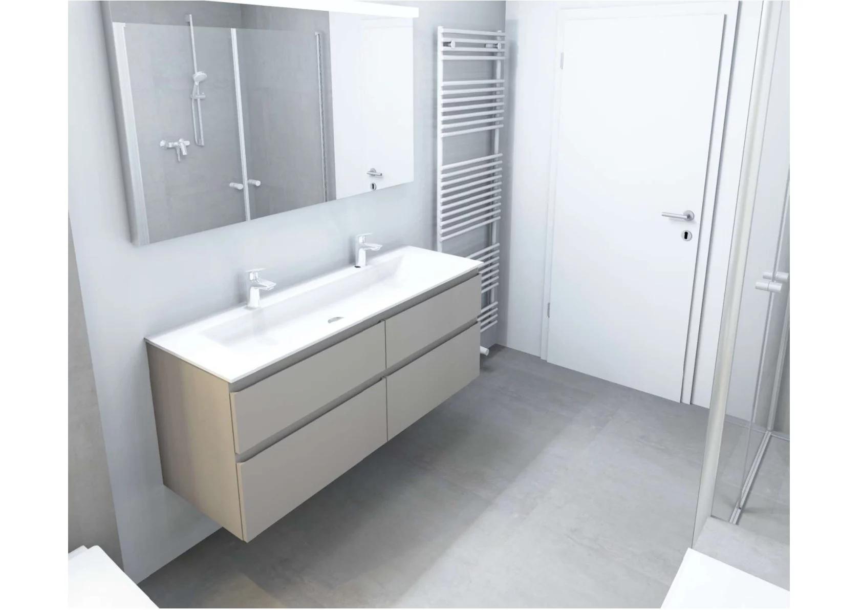 Visualisierung Badezimmer Visualisierung Badezimmer